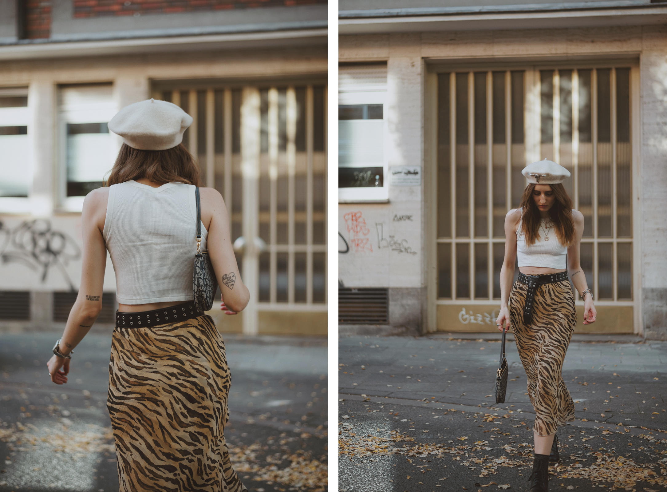 Tiger Midi Skirt | Lisa Fiege