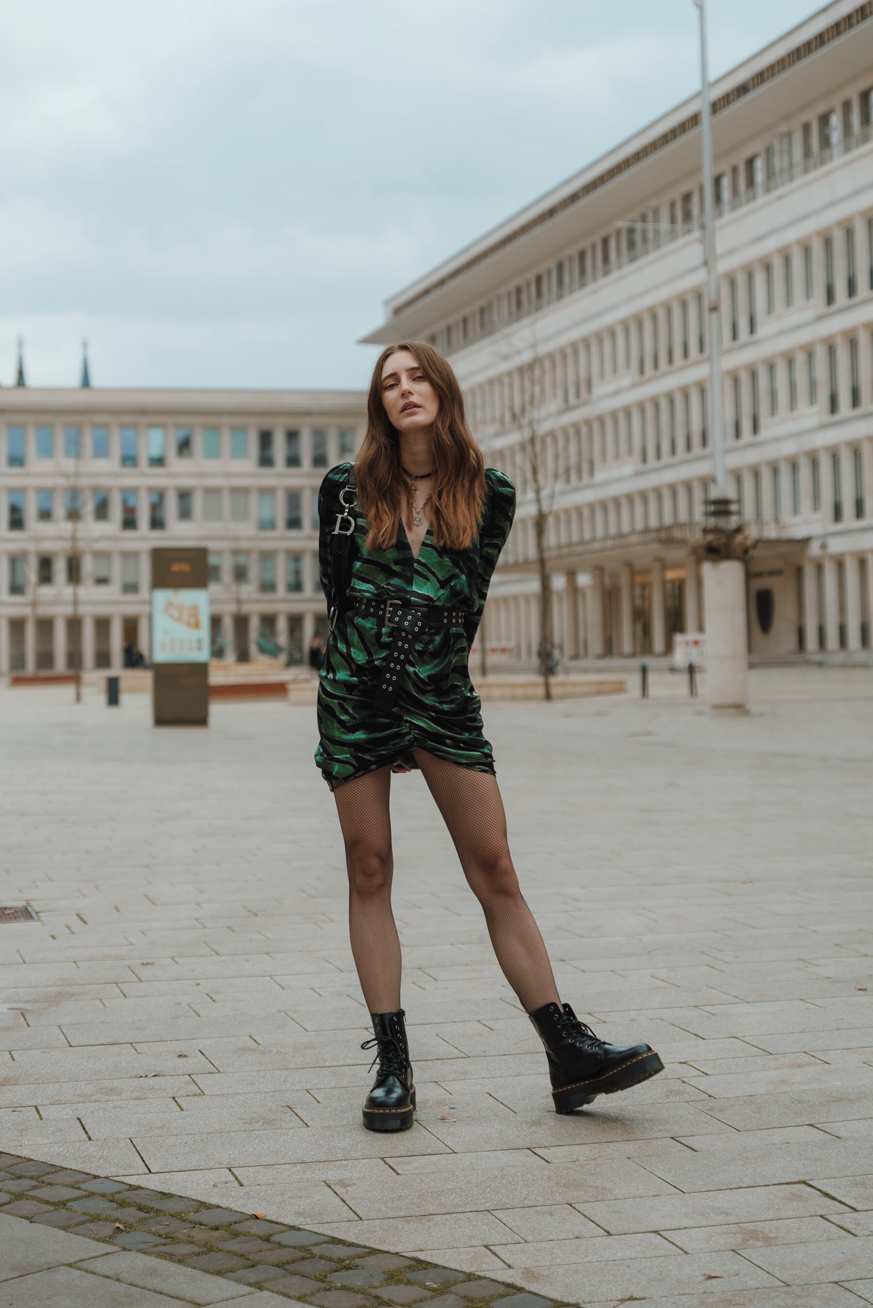 Topshop Midi Dress | Lisa Fiege